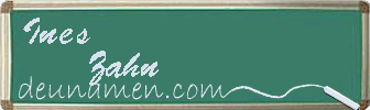 Ines Zahn Visitenkarte
